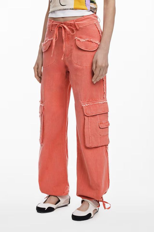 DS25031493  CORAL CARGO PANTS