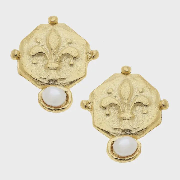 SH2505722 FLEUR DE LIS EARRINGS