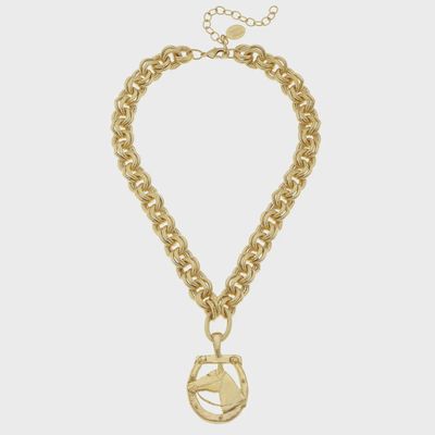 SH25051542 HORSE NECKLACE