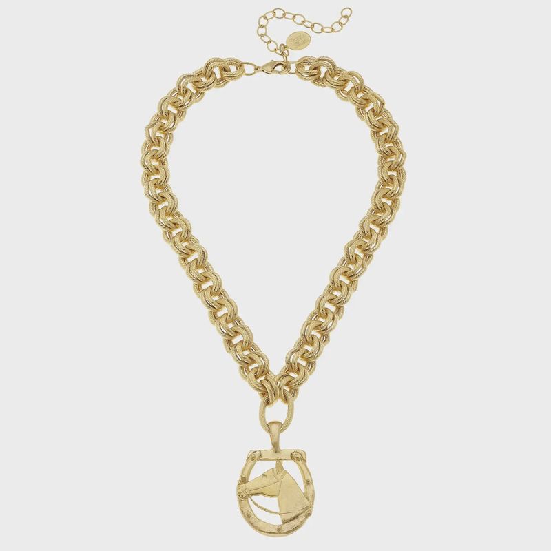 SH25051542 HORSE NECKLACE