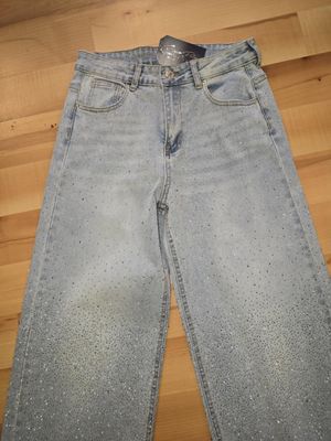 NB250612 OMBRE SPARKLE DENIM