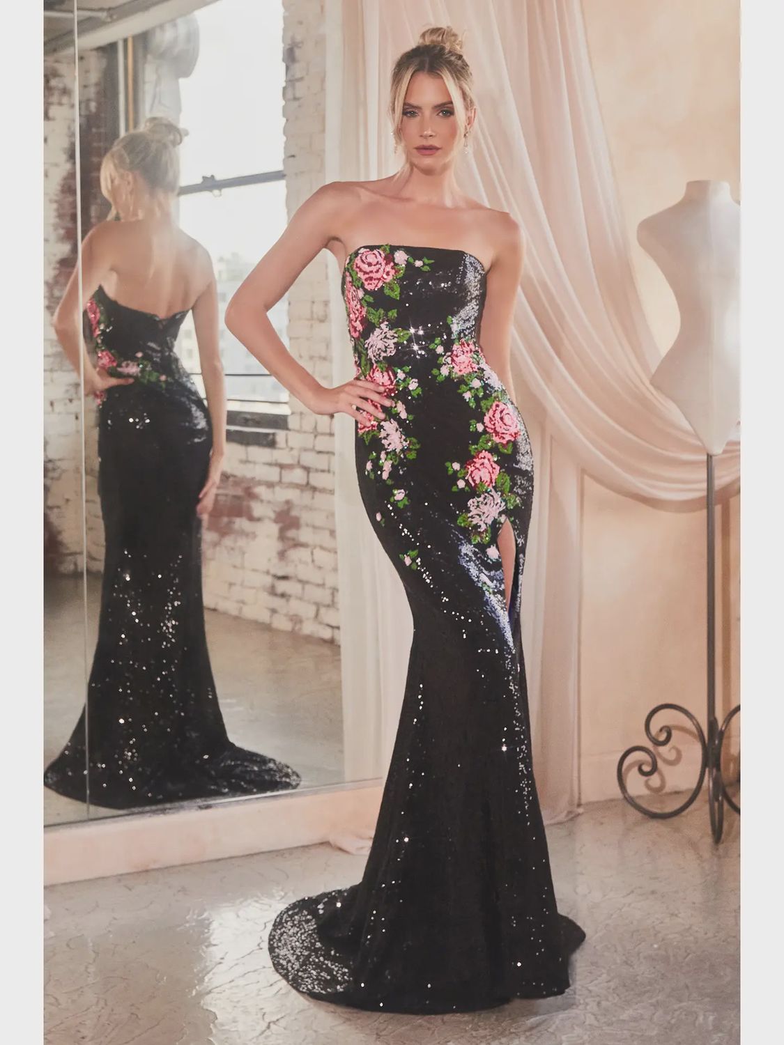 FA25062163  ROSE GOWN