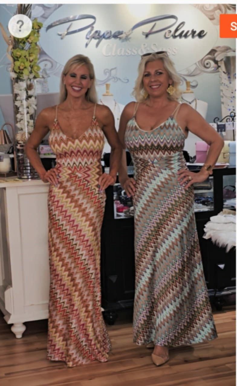 NB2506996 CHEVRON DRESS