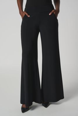 RJ2508 BLACK WIDE LEG PANT