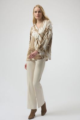 RJ2508  GOLD PAINT BLOUSE