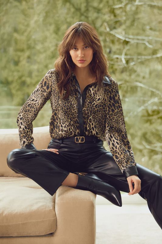 FL2509 LEOPART SHIRT