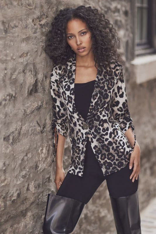 FL2510 LEOPARD JACKET
