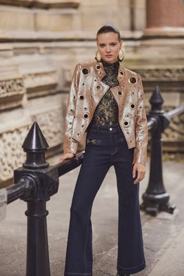 FL2510 DARK DENIM TROUSER