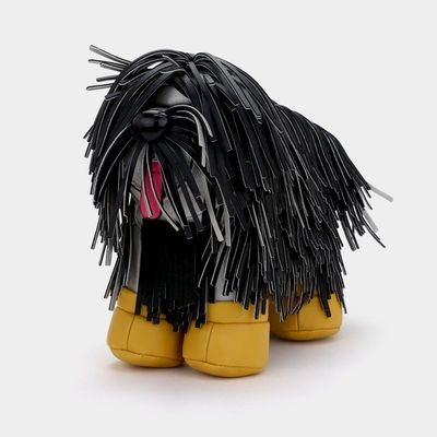 FA2510  BLACK DOG HANDBAG