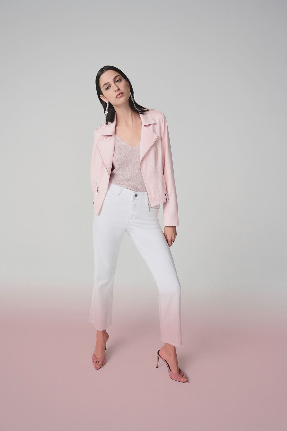 RJ2510 CROPPED JEANS WITH SPARKS