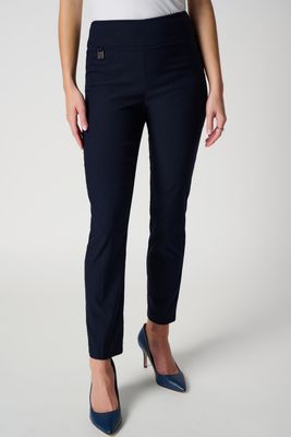 RJ2510 NAVY CIGARETTE PANTS