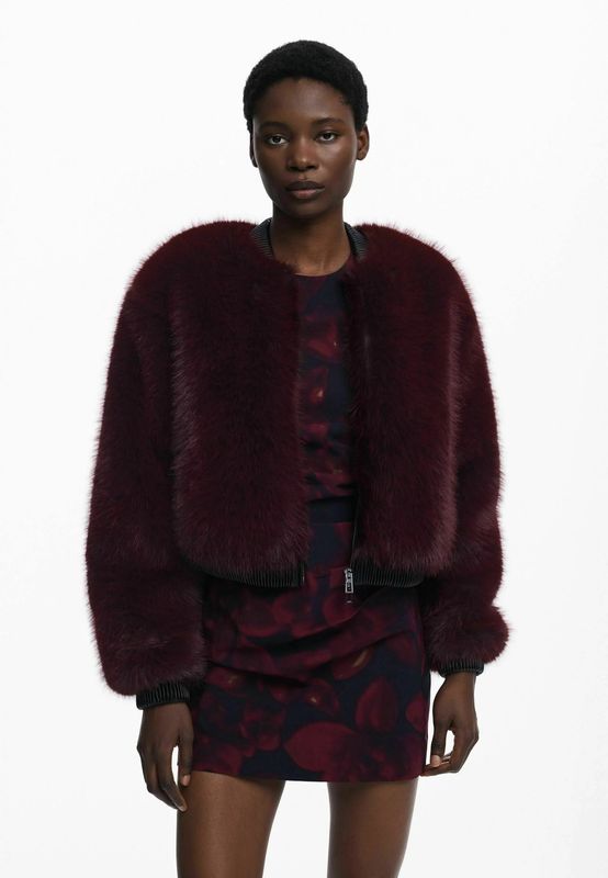 DS2511 AUBRI LUXE FAUX FUR JACKET