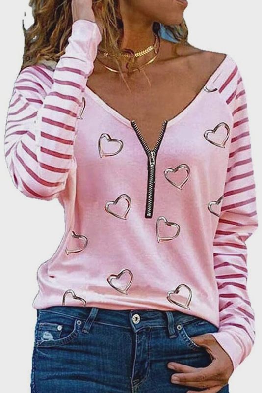 FA2511 SWEETHEART SHIRT PINK