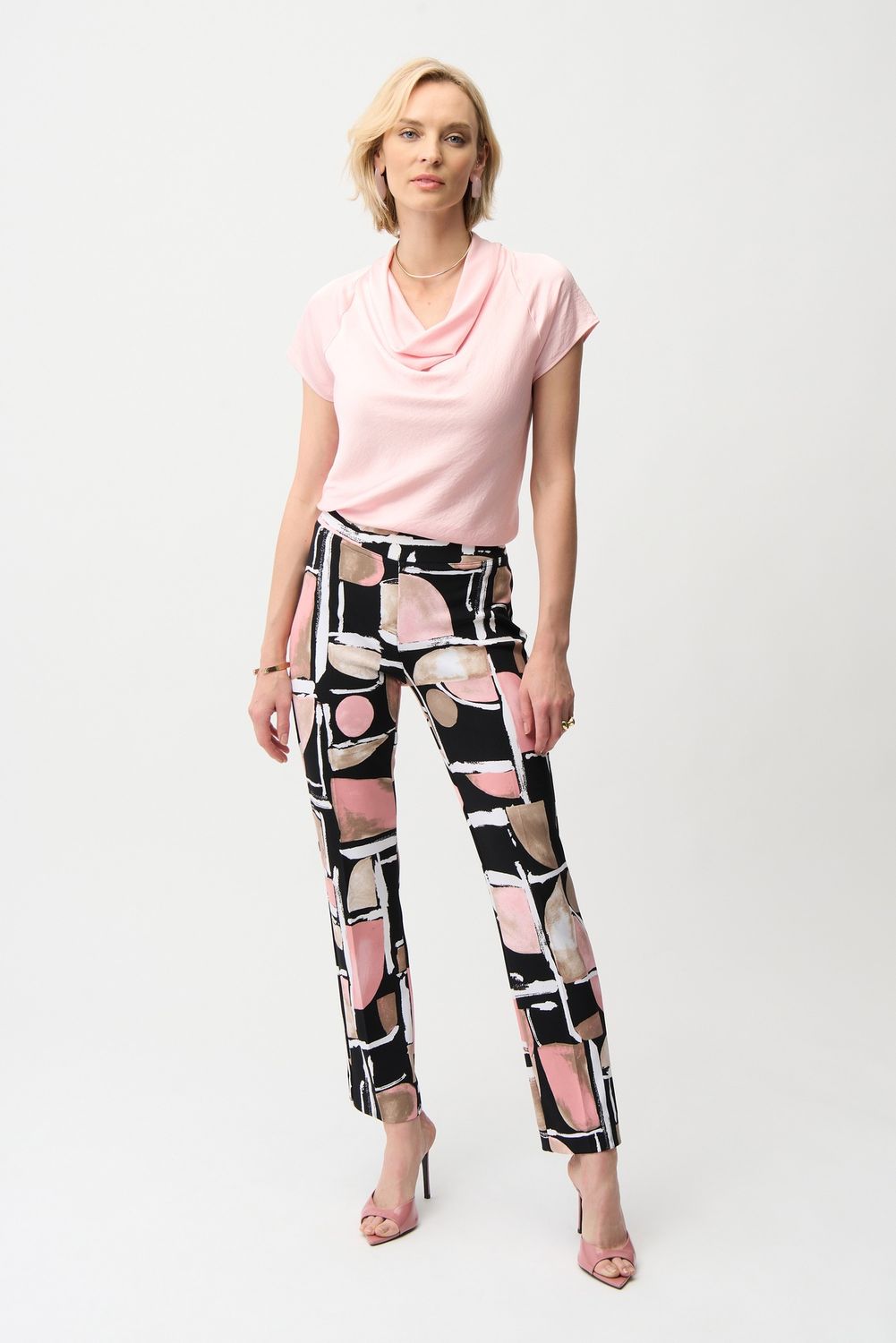 RJ2511 PALLETE PRINT PANTS