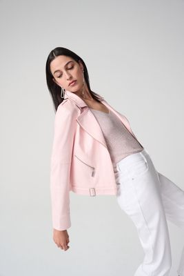 RJ2512 BLUSH MOTO JACKET