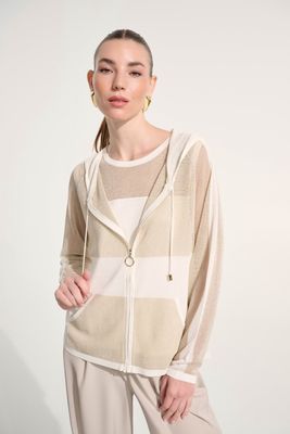 RJ2601 SHEER HOODIE JACKET