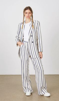 ED2601 STRIPED TROUSERS