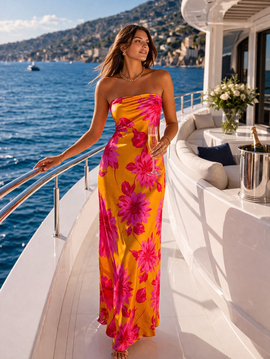 DF2604 MANGO MAXI DRESS