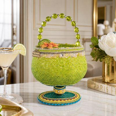 MF2605 MARY FRANCES SALTY BEADED BAG