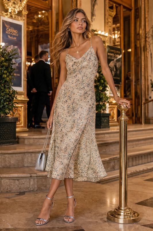 DS2605 MONA LISA DRESS
