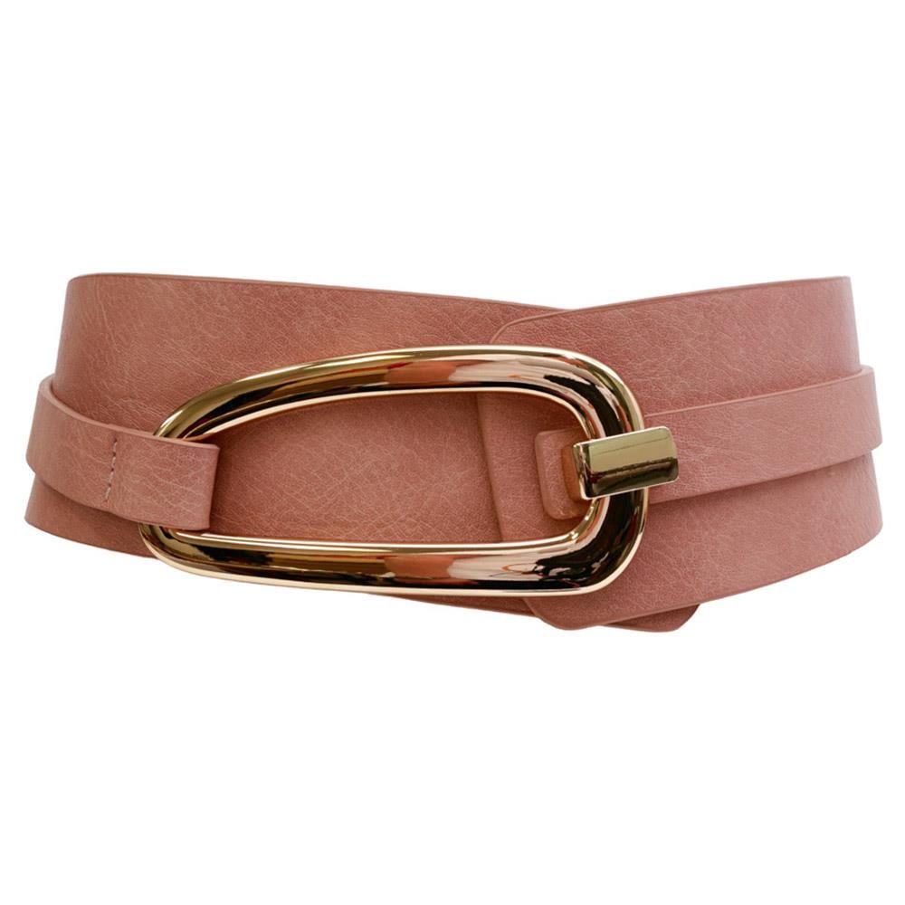 FA2606 KENSINGTON WIDE BELT, COLOR: SOFT PINK