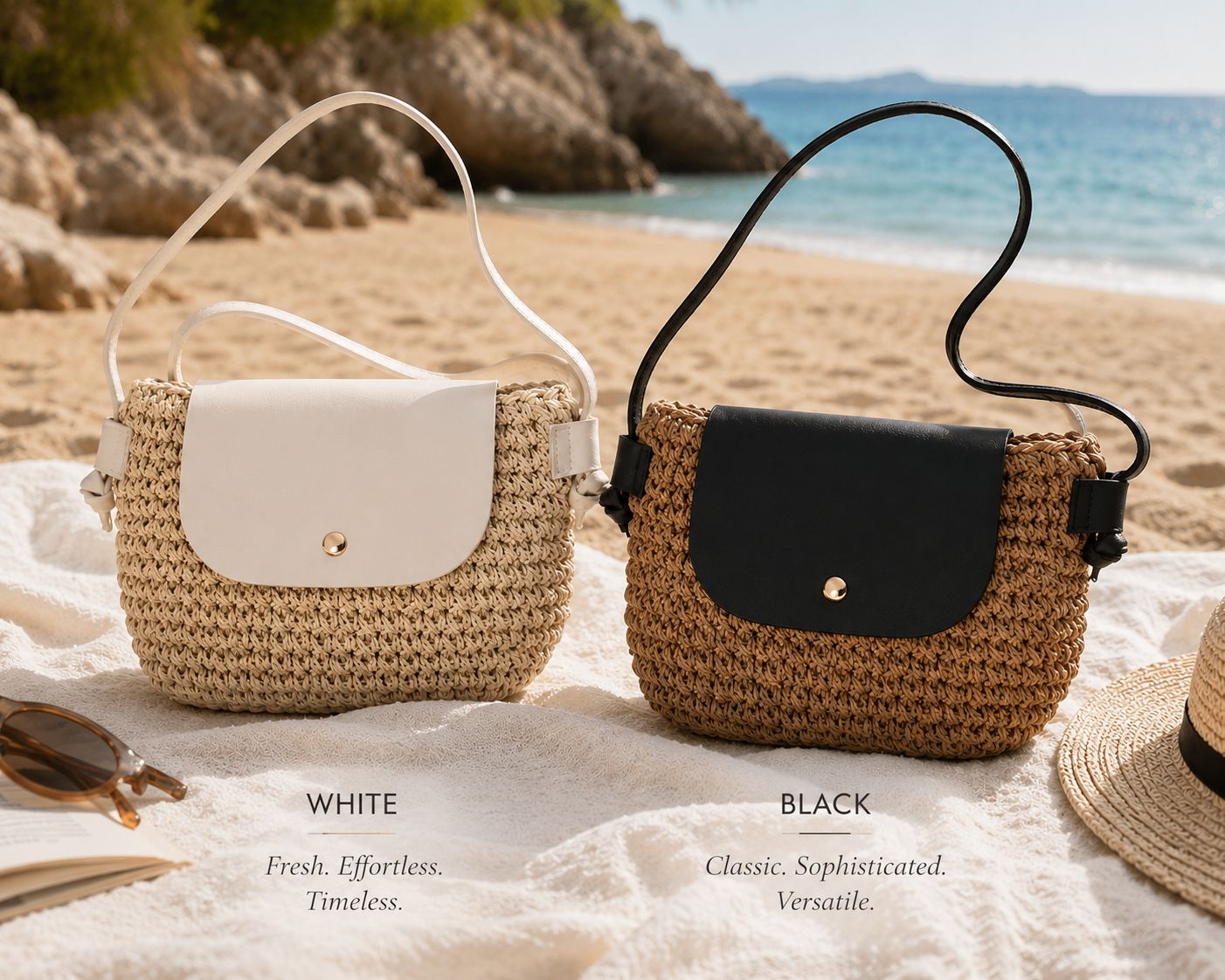 FA2606 ARUBA WOVEN CROSSBODY
