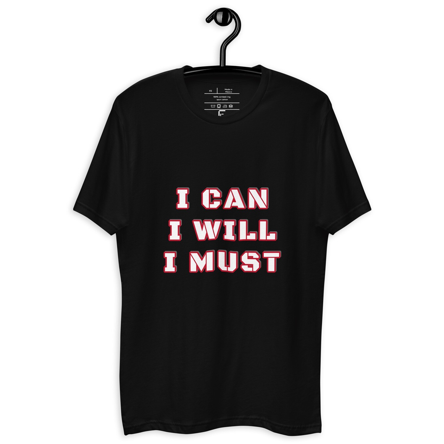 Short Sleeve T-shirt - I can I will I must