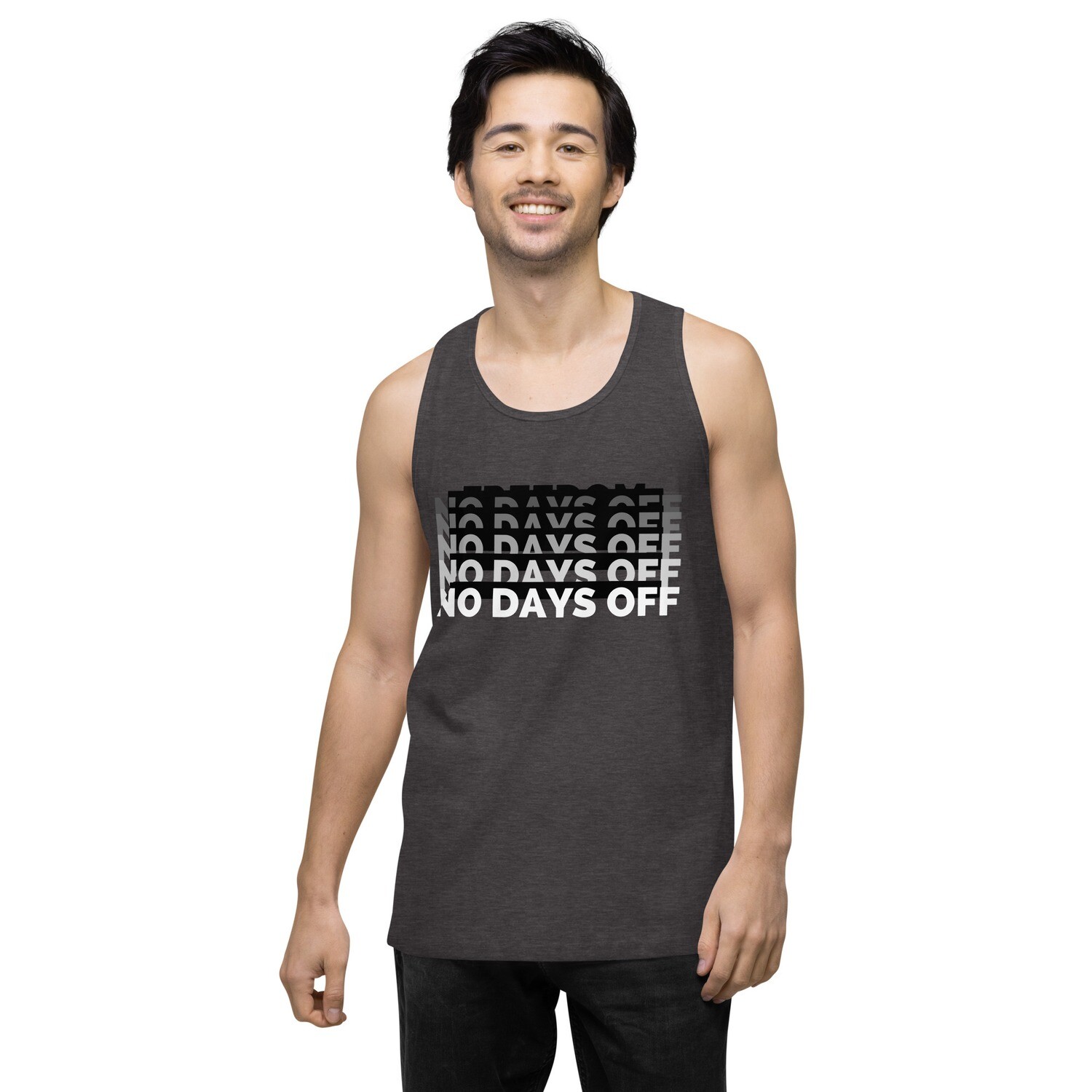 Men’s premium tank top - No days off