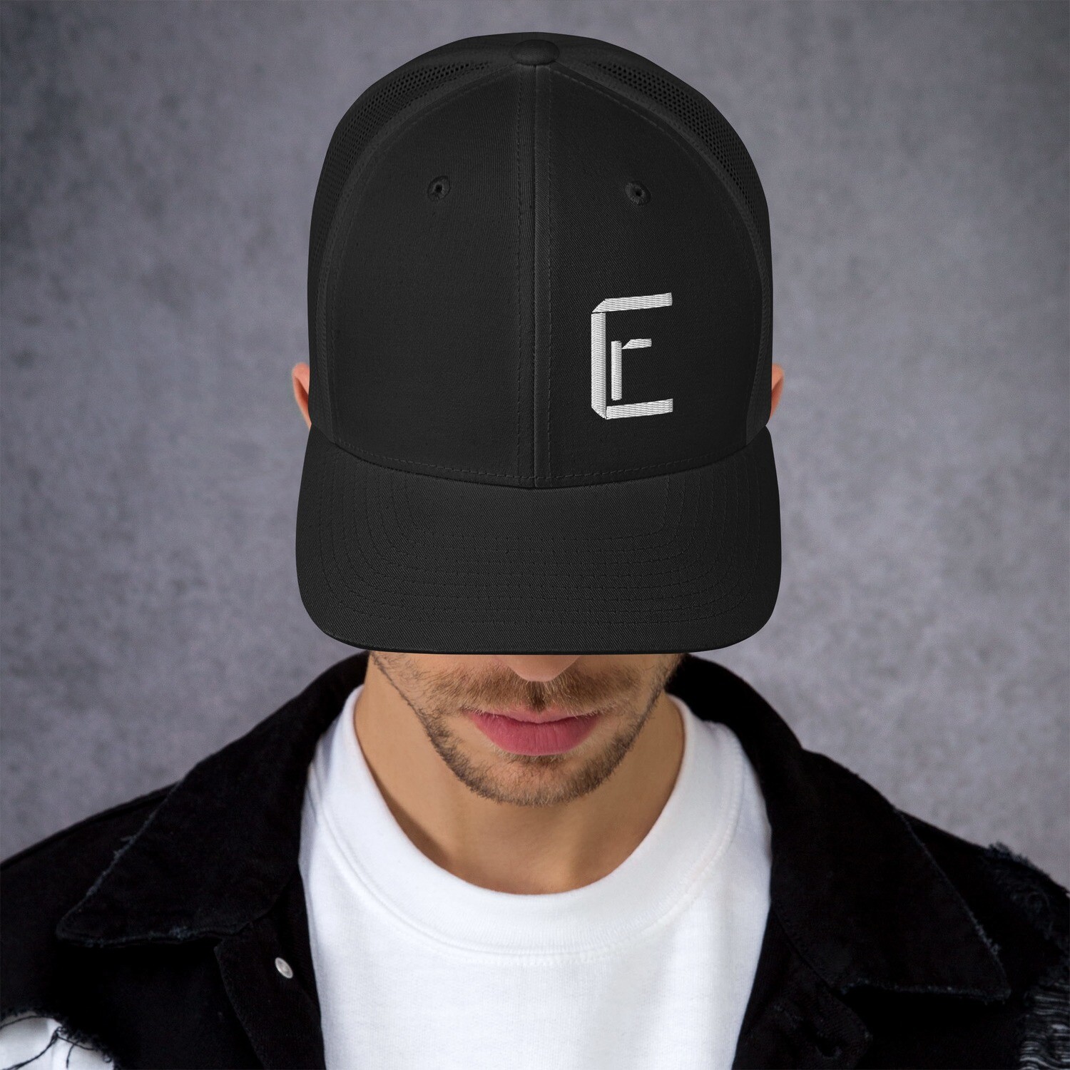 Trucker Cap - ERC Withe Logo