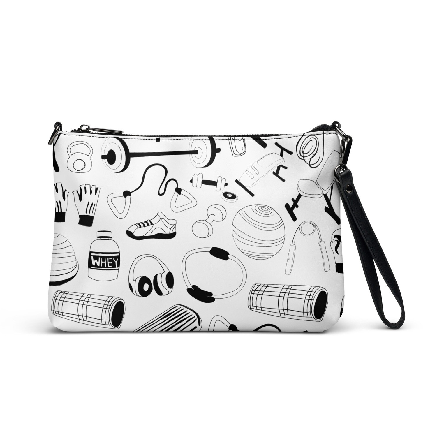Crossbody bag - Gym Print