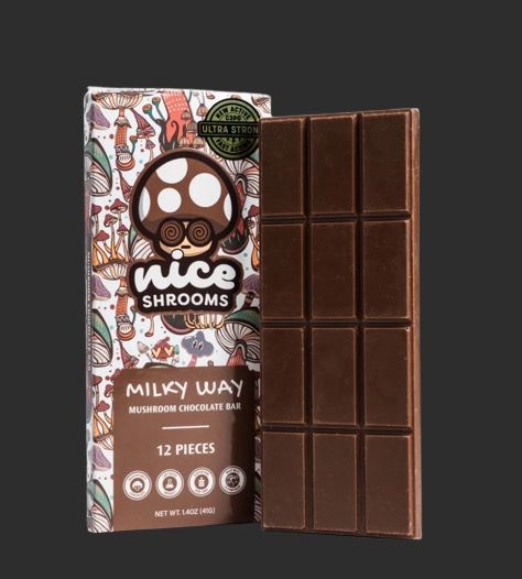 Nice Shrooms Mushroom Chocolate - 12000mg