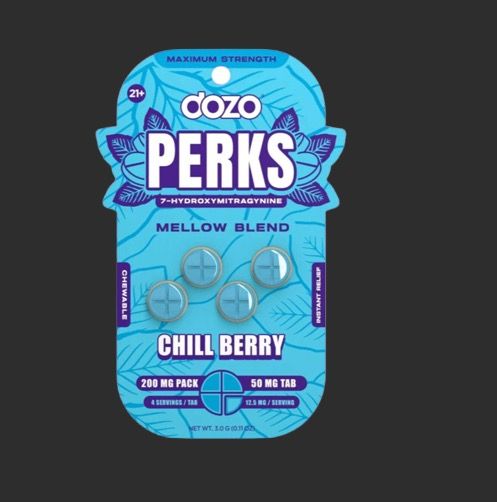 Dozo 7-Hydroxy perk (strongest and cleaner product) (50mg each)