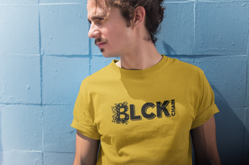 Blockchain BLCK Blanco T-Shirt