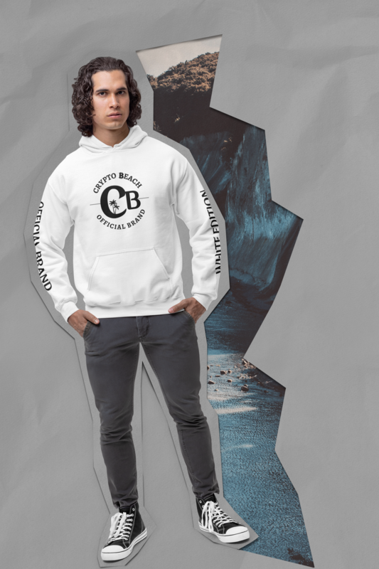 CB-Official Brand "White-Edition" Hoodie