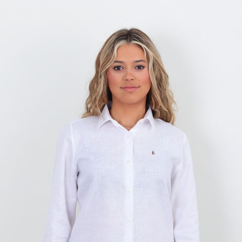 Camisa Washed Blanca