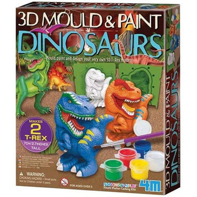 3D Mould and Paint Dinos