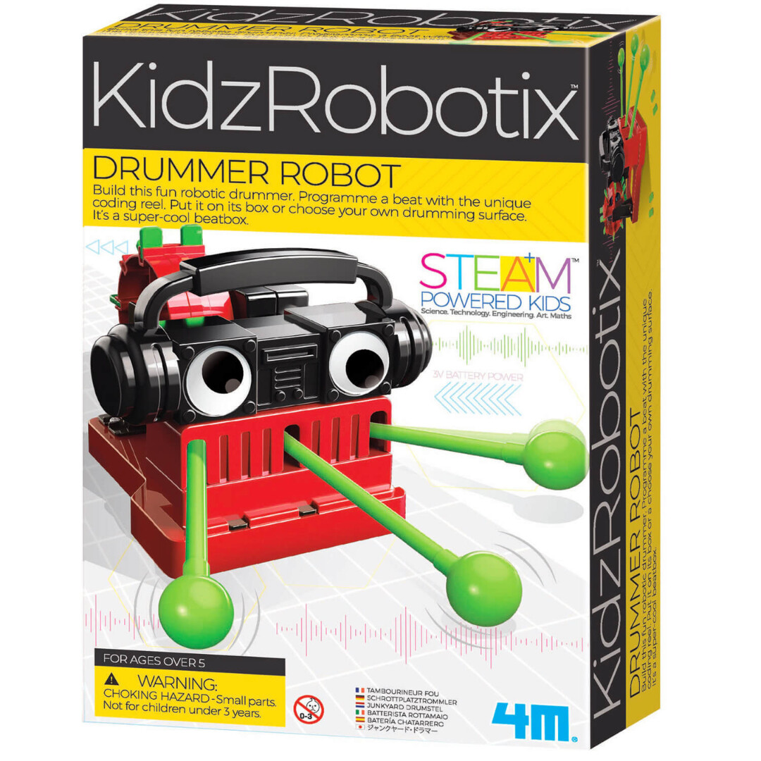 4M Drummer Robot Science Kit-STEM Toy