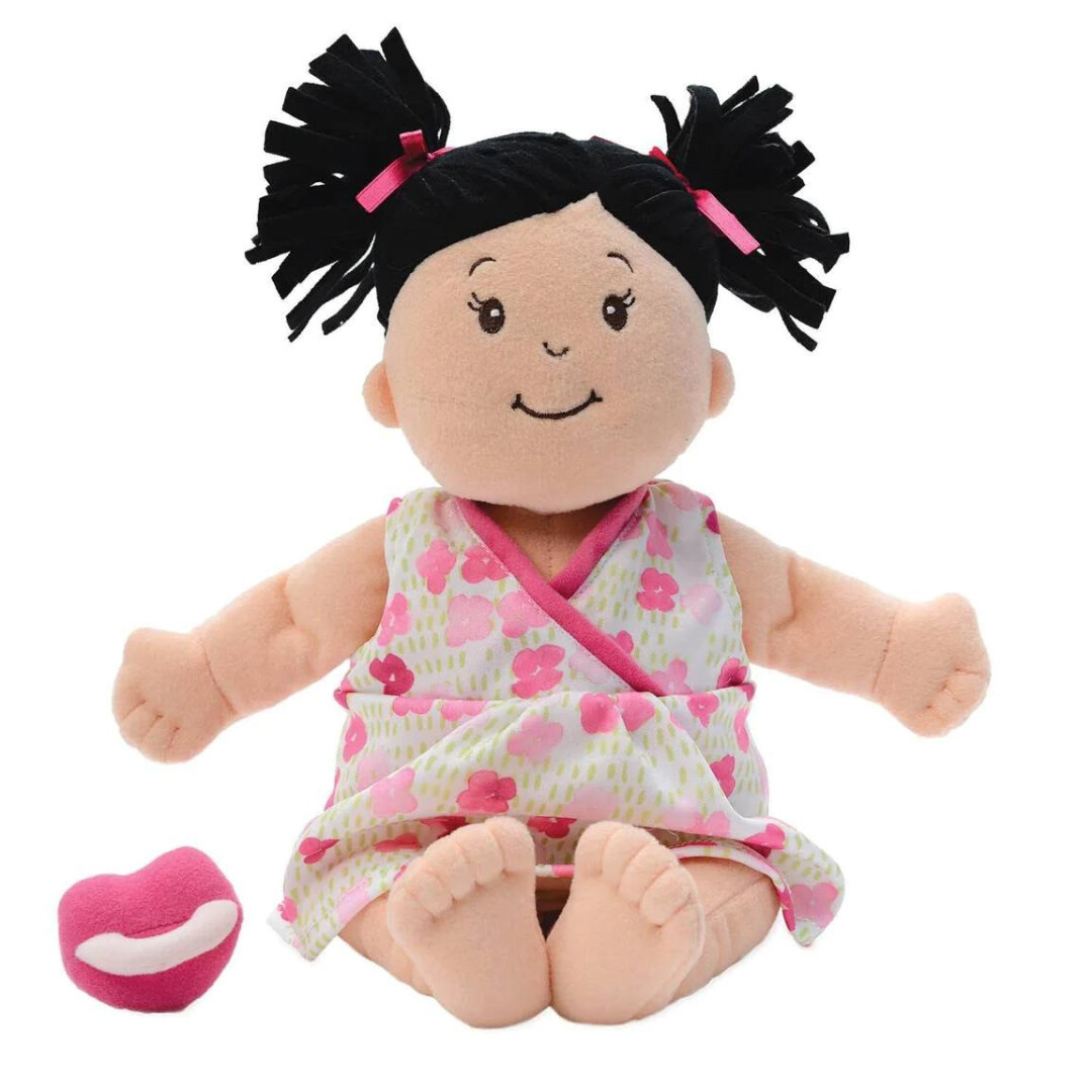 Baby Stella Doll with Black Pigtails