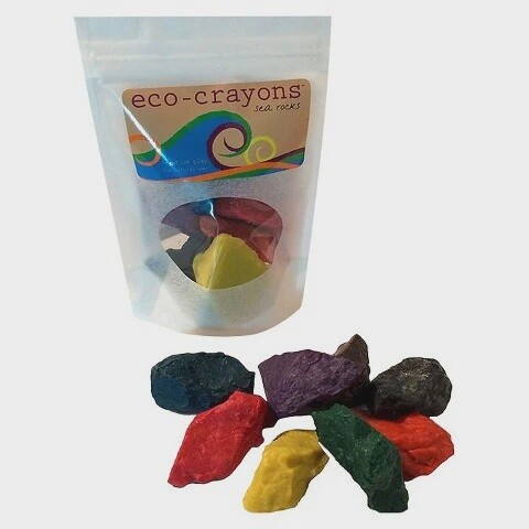 eco-crayon sea rocks