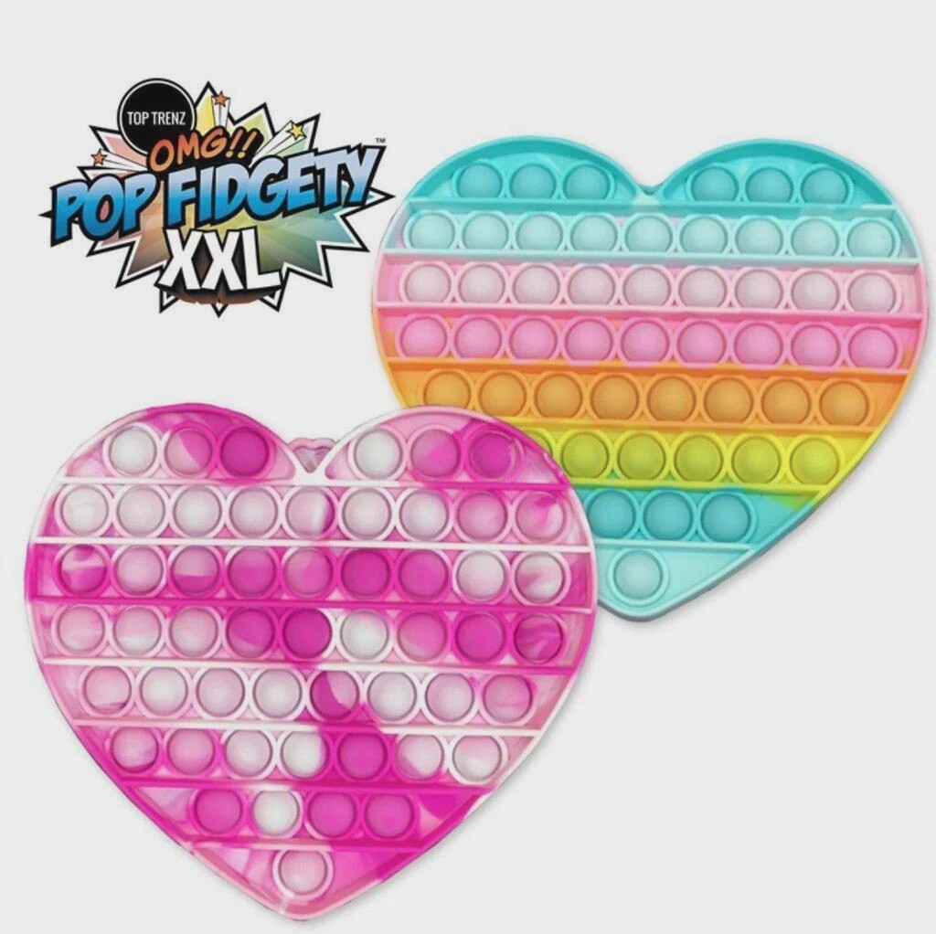 XXL OMG Pop Fidgety Heart