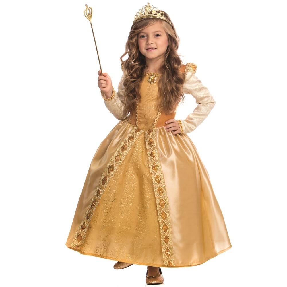 Majestic Golden Princess Costume