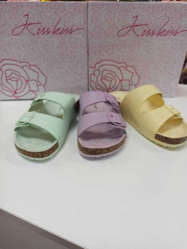 Chanclas pastel