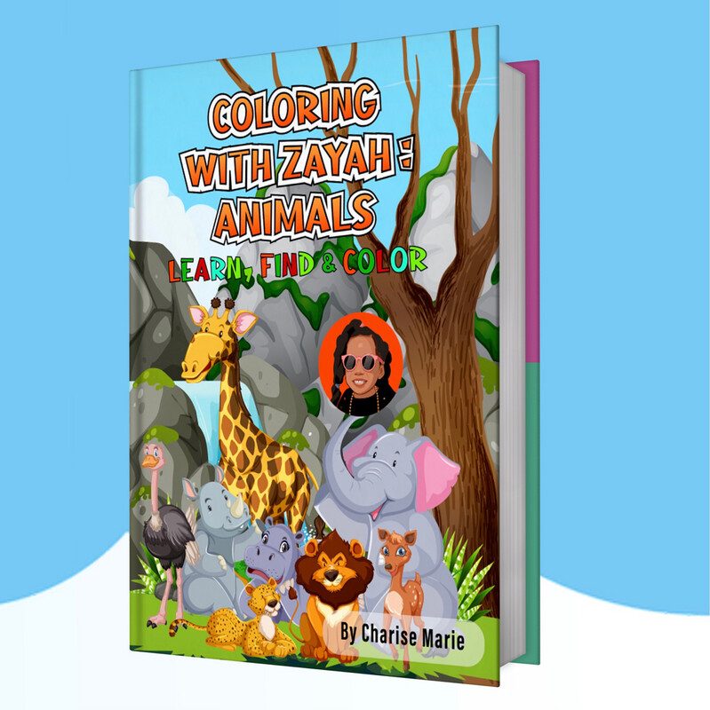 Coloring With Zayah: Animals