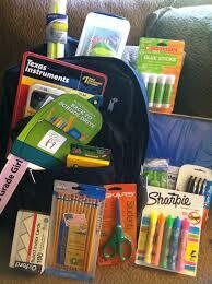 High-school supply box