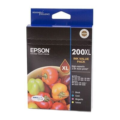 Epson 200 XL Ink Cartridge Value Pack