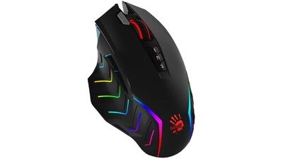 Bloody Wired RGB Gaming Mouse USB Stone Black