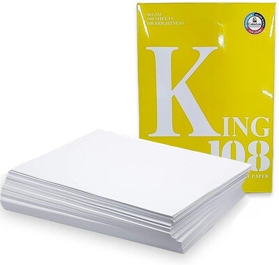 King A4 Paper (6 reams per box)
