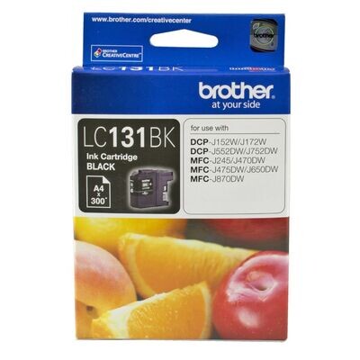 Brother LC-131 Black Ink Cartridge