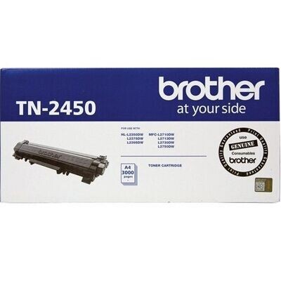 Brother Genuine TN-2450 Black Toner