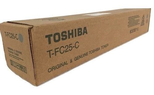 Toshiba TFC25 Cyan Toner Cartridge (Genuine)